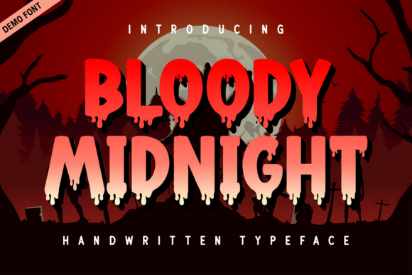 Bloody Midnight Demo Font: Your Key to Horror Design