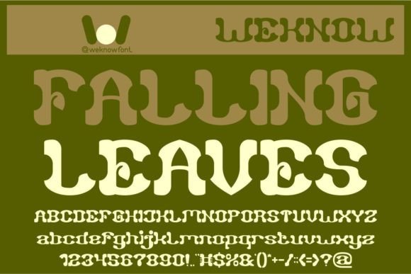Falling Leaves: Where Nature's Elegance Meets Art Deco Design
