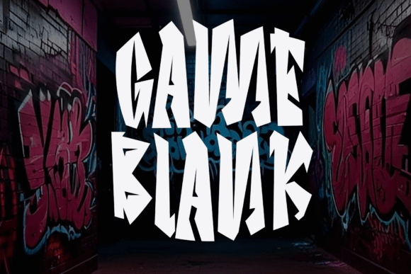 Game Blank: A Script Font That Feels Like a Handwritten Letter