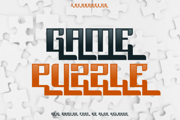 Game Puzzle Font: Unlocking Bold, Modern Visuals