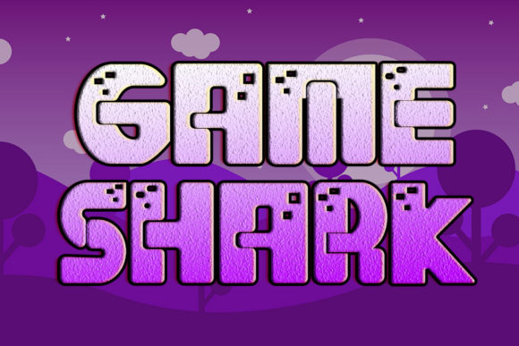 Game Shark: A Playful Font for Designs That Pop