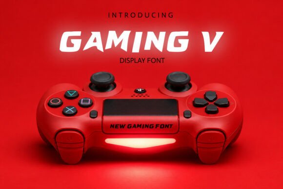 Gaming V: The Typeface That Commands Attention in Esports
