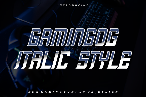 Gamingog: A Font That Captures the Pulse of Digital Culture