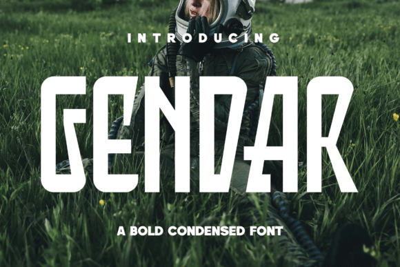 Gendar: A Futuristic Typeface for Bold Branding