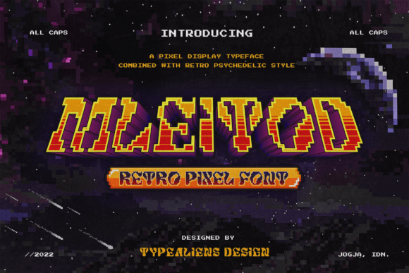 Mleitod: The Retro-Pixel Font with Modern Charm