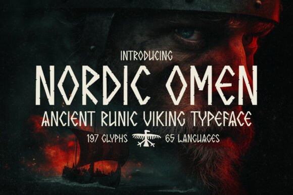 Nordic Omen: A Typeface Forged in the Spirit of the North