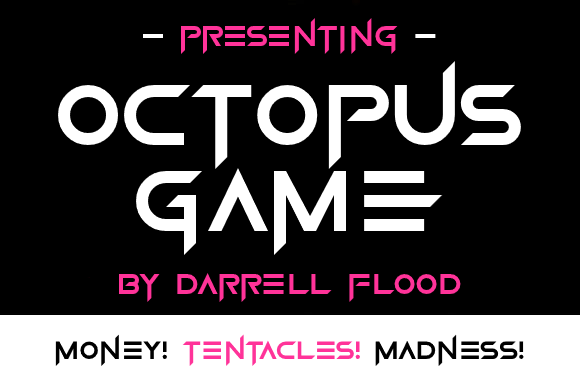 Octopus Game: A Futuristic Typeface for Bold Visual Impact