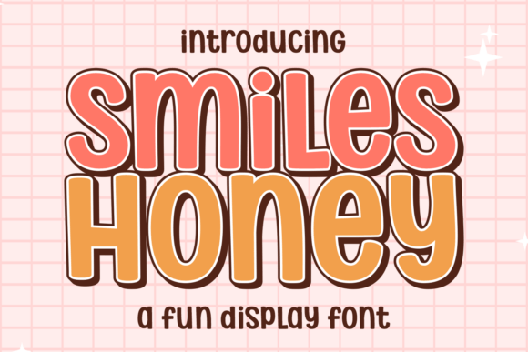 Smiles Honey: A Groovy Typeface for Bold Branding