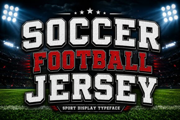 Soccer Football Jersey: Inject Athletic Energy into Your Designs