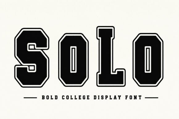 SOLO: The Typeface That Scores Big in Sports Branding