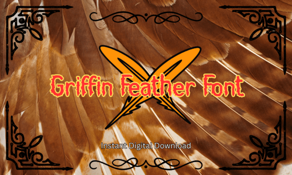 Unleash Mythical Power: The Griffin Feather Font