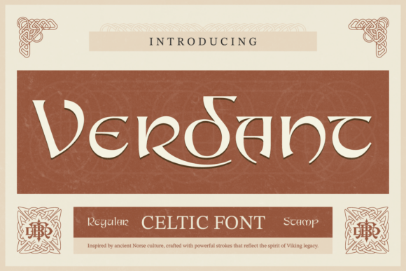 Verdant: A Typeface Rooted in Myth and Legend