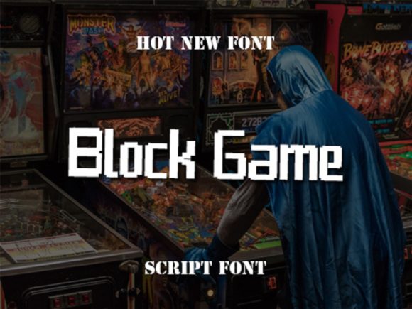 Why Block Game Is a Awesome and Incredibly Unique Looking Display Font